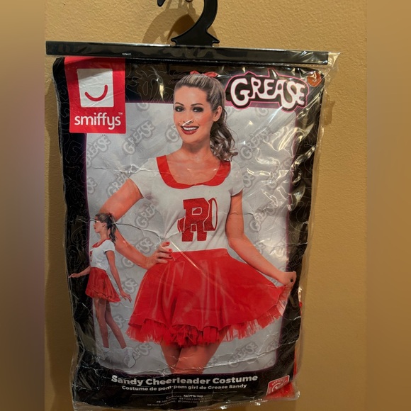 Smiffys Sandy Cheerleader Grease Costume 
Ladies Red And White Size Small EUC - Picture 1 of 8